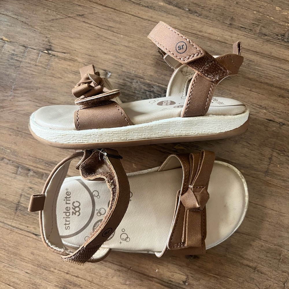 Stride Rite Brown toddler Delilah Sandal
